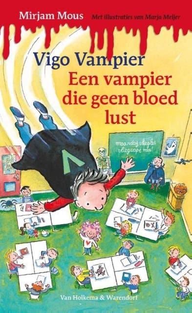 Een vampier die geen bloed lust – omslag van het luisterboek van Mirjam Mous