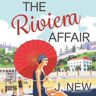 The Riviera Affair – omslag til lydbogen af J. New