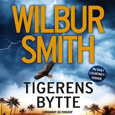 Tigerens bytte – omslag til lydbogen af Wilbur Smith