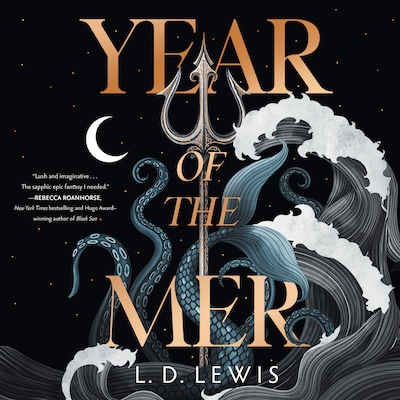 Year of the Mer – omslag til lydbogen af L. D. Lewis
