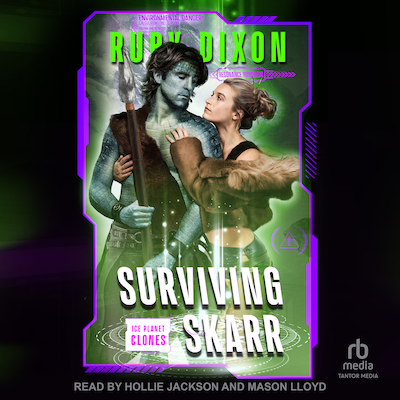 Surviving Skarr – omslag til lydbogen af Ruby Dixon