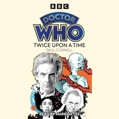 Doctor Who: Twice Upon a Time – omslag til lydbogen af Paul Cornell