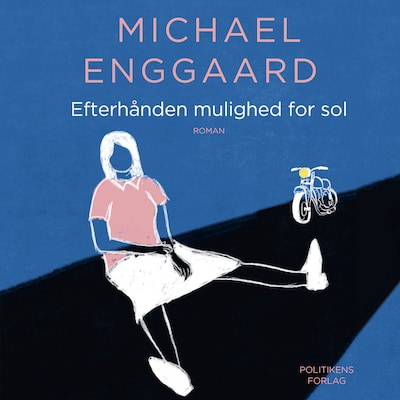 Efterhånden mulighed for sol – omslag til lydbogen af Michael Enggaard
