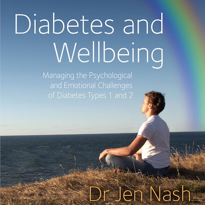 Diabetes and Wellbeing – omslag til lydbogen af Jen Nash