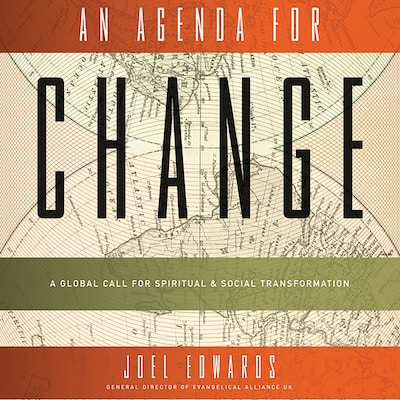 An Agenda for Change – omslag van het luisterboek van Joel Edwards