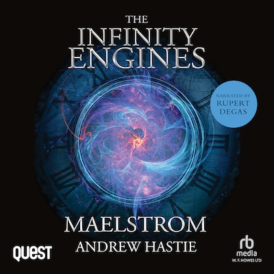 Maelstrom – omslag til lydbogen af Andrew Hastie
