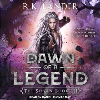 Dawn of a Legend – omslag til lydbogen af R.K. Lander