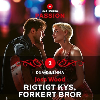 Rigtigt kys, forkert bror – omslag til lydbogen af Joss Wood