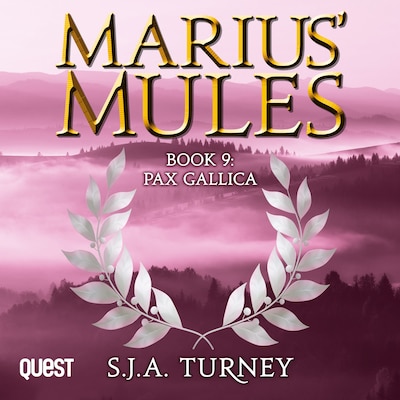Marius' Mules IX: Pax Gallica – omslag til lydbogen af S. J. A. Turney