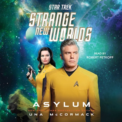 Star Trek: Strange New Worlds: Asylum – omslag til lydbogen af Una McCormack
