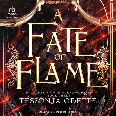 A Fate of Flame – omslag til lydbogen af Tessonja Odette