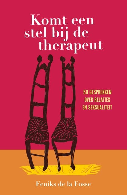 Komt een stel bij de therapeut: 50 gesprekken over relaties en seksualiteit – omslag van het luisterboek van Feniks de la Fosse
