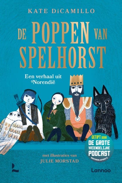 De poppen van Spelhorst: Een verhaal uit Norendië – omslag van het luisterboek van Kate DiCamillo