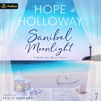 Sanibel Moonlight – omslag til lydbogen af Hope Holloway