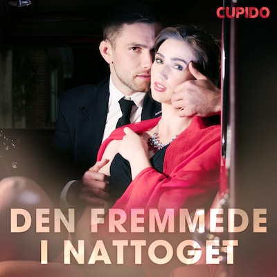 Den fremmede i nattoget – omslag til lydbogen af Cupido And Others