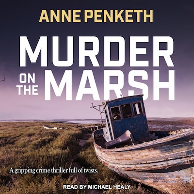 Murder on the Marsh – omslag til lydbogen af Anne Penketh