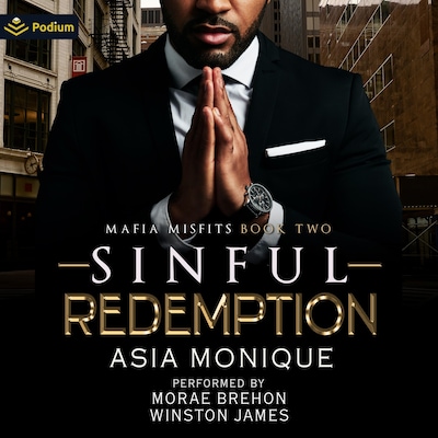 Sinful Redemption – omslag til lydbogen af Asia Monique