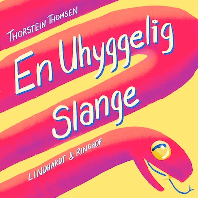 En uhyggelig slange – omslag til lydbogen af Thorstein Thomsen