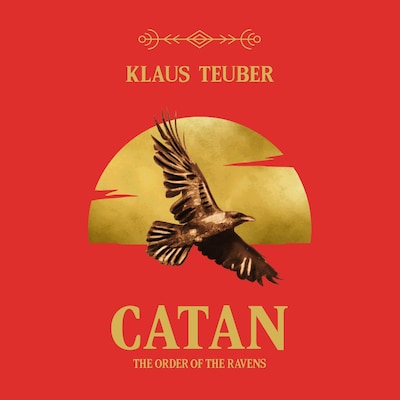 Catan: The Order of the Ravens – omslag til lydbogen af Klaus Teuber