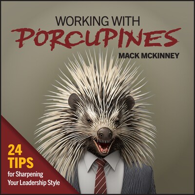 Working with Porcupines – okładka audiobooka, autor Mack McKinney