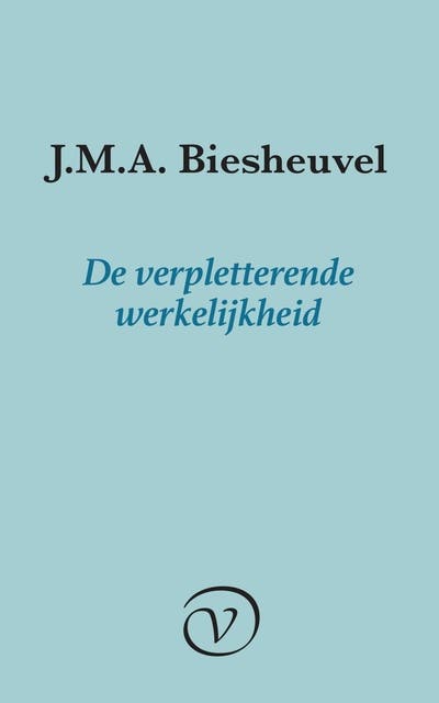 De verpletterende werkelijkheid – omslag van het luisterboek van Maarten Biesheuvel