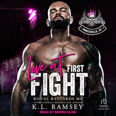Love at First Fight – omslag til lydbogen af K. L. Ramsey