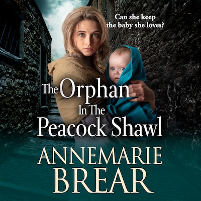 The Orphan in the Peacock Shawl - A gripping historical novel from AnneMarie Brear (Unabridged) – omslag til lydbogen af AnneMarie Brear
