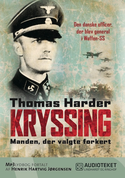 Kryssing - manden, der valgte forkert – omslag til lydbogen af Thomas Harder