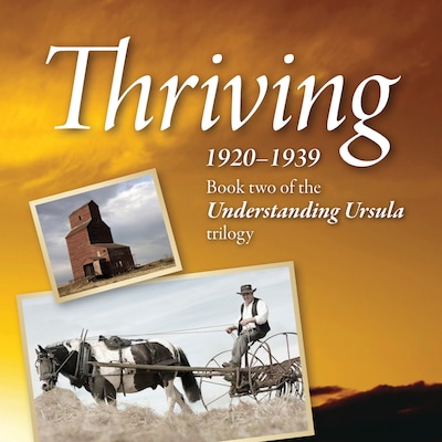 Thriving: 1920-1939 – omslag van het luisterboek van Corinne Jeffery