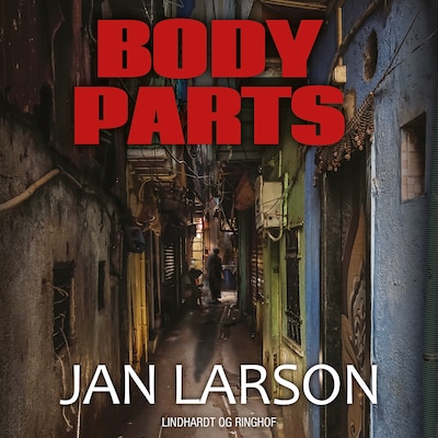 Body parts – omslag til lydbogen af Jan Larson