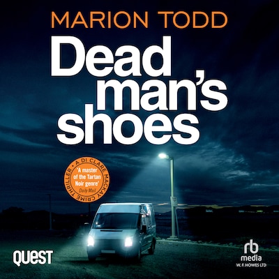 Dead Man's Shoes – omslag til lydbogen af Marion Todd