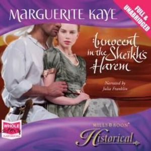 Innocent in the Sheikh's Harem – okładka audiobooka, autor Marguerite Kaye