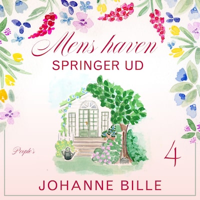 Mens haven springer ud – omslag til lydbogen af Johanne Bille