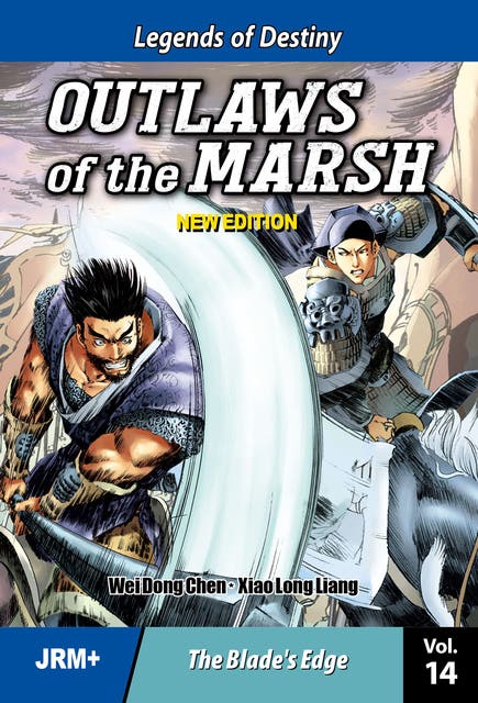 Outlaws of the Marsh, new edition Vol. 14: The Blade's Edge – omslag til lydbogen af Weidong Chen