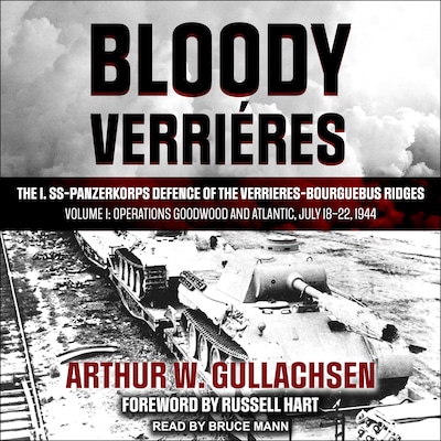 Bloody Verrieres – omslag til lydbogen af Arthur W. Gullachsen