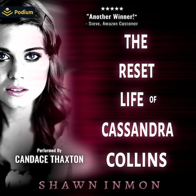 The Reset Life of Cassandra Collins – omslag til lydbogen af Shawn Inmon