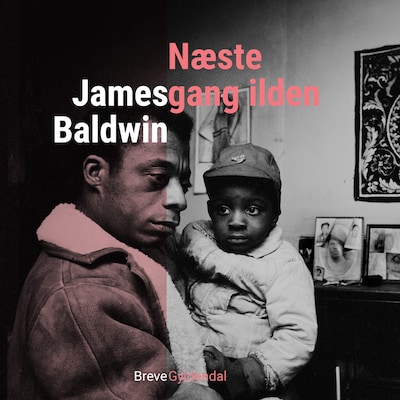 Næste gang ilden – omslag til lydbogen af James Baldwin