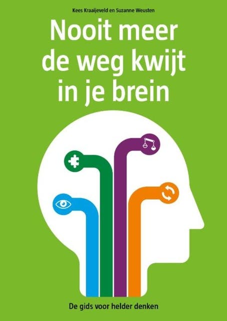Nooit meer de weg kwijt in je brein: De gids voor helder denken – omslag van het luisterboek van Kees Kraaijeveld,Suzanne Weusten