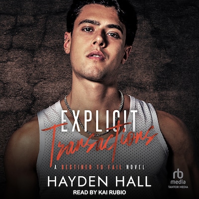 Explicit Transactions – omslag til lydbogen af Hayden Hall