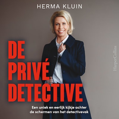 De privédetective – omslag van het luisterboek van Herma Kluin