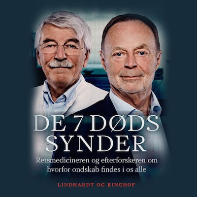 De 7 dødssynder – omslag til lydbogen af Hans Petter Hougen, Bolther Kommunikation, Bent Isager Nielsen