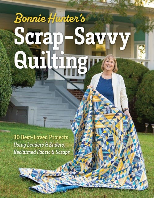 Bonnie Hunter's Scrap-Savvy Quilting: 30 Best-Loved Projects Using Leaders & Enders, Reclaimed Fabric & Scraps – omslag til lydbogen af Bonnie K Hunter