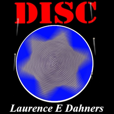 Disc – omslag til lydbogen af Laurence E. Dahners