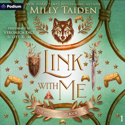 Link with Me – omslag til lydbogen af Milly Taiden