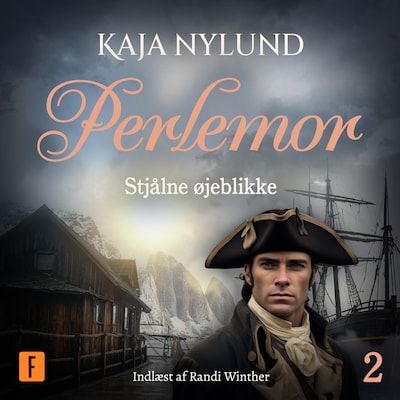 Stjålne øjeblikke – omslag til lydbogen af Kaja Nylund