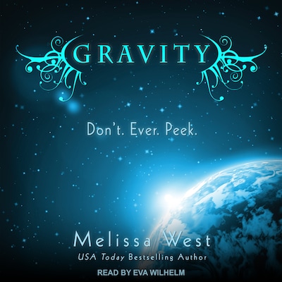 Gravity – omslag til lydbogen af Melissa West