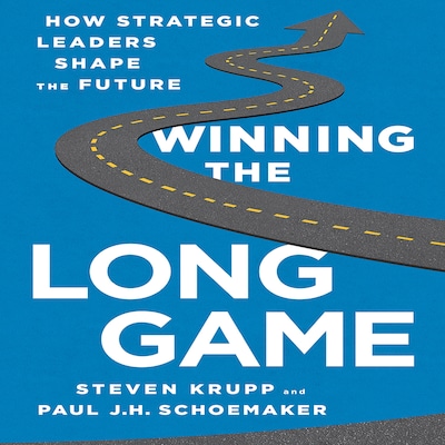 Winning the Long Game – omslag til lydbogen af Steve Krupp