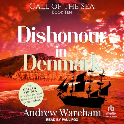 Dishonour in Denmark – omslag til lydbogen af Andrew Wareham