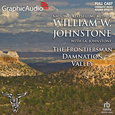 Damnation Valley [Dramatized Adaptation] – omslag til lydbogen af William W. Johnstone, J.A. Johnstone