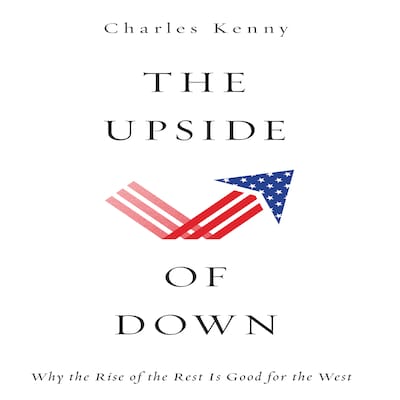 The Upside of Down – omslag til lydbogen af Charles Kenny